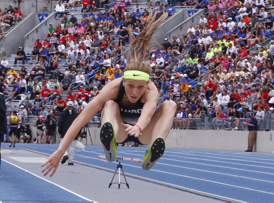 Kylee Sallee State long jump